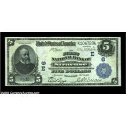 Syracuse, NY - $5 1902 Date Back Fr. 590 The First NB Ch. # (E)6A high grade example from this low c