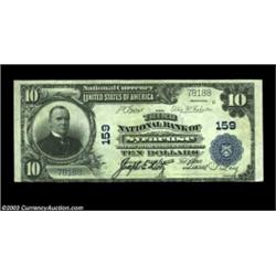 Syracuse, NY - $10 1902 Plain Back Fr. 624 The Third NB Ch. # 159Bright Crisp Uncirculated, but cut.