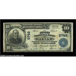 Tully, NY - $10 1902 Plain Back Fr. 633 The First NB Ch. # 5746A just plain rare bank in large size,