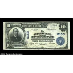 Tupper Lake, NY - $10 1902 Plain Back Fr. 625 The Tupper Lake NB Ch. # 8153A very scarce large note.