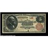 Image 1 : Utica, NY - $5 1882 Brown Back Fr. 466 The Second NB Ch. # 185The paper is not quite as bright as it