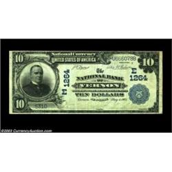 Vernon, NY - $10 1902 Plain Back Fr. 624 NB of Vernon Ch. # (E)1264A more than acceptable Third Char