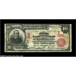 Waterloo, NY - $10 1902 Red Seal Fr. 613 FNB of Waterloo Ch. # 368A new piece for the Red Seal censu
