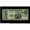 Image 1 : Watkins, NY - $1 Original Fr. 380 The Second NB Ch. # 456First Charters only from this bank, which w