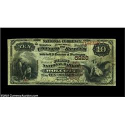 Wolcott, NY - $10 1882 Brown Back Fr. 490 The First NB Ch. # 5928A very scarce early note from this.