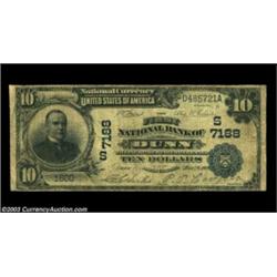 Dunn, NC - $10 1902 Date Back Fr. 616 The First NB Ch. # (S)7188This would be a rare bank but for an