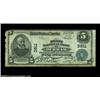 Image 1 : Durham, NC - $5 1902 Plain Back Fr. 600 The First NB Ch. # 3811The upper left corner is rounded, the