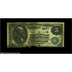 Fayetteville, NC - $5 1882 Value Back Fr. 574 The NB of Fayetteville Ch. # (S)5677A very scarce type