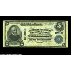 Greensboro, NC - $5 1902 Plain Back Fr. 602 The American Exchange NB Ch. # (S)10112First of the thre