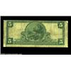 Image 2 : Henderson, NC - $5 1902 Plain Back Fr. 598 The First NB Ch. # 7564Evenly circulated Very Good+, a tr