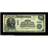 Image 1 : Marion, NC - $20 1902 Plain Back Fr. 660 The First NB Ch. # 6095A tougher large note from the sole b