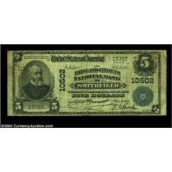 Smithfield, NC - $5 1902 Plain Back Fr. 605 The First & Citizens NB Ch. # 10502A very scarce note fr