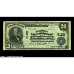 Wilmington, NC - $20 1902 Plain Back Fr. 658 The Murchison NB Ch. # 5182This community had seven iss