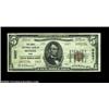 Image 1 : Bethel, OH - $5 1929 Ty. 2 FNB of Bethel Ch. # 5627A scarcer Clermont County note with the added sig
