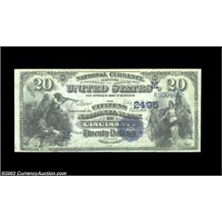 Cincinnati, OH - $20 1882 Date Back Fr. 555 Citizens NB of Cincinnati Ch. # 2495A perfect note for t