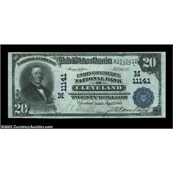 Cleveland, OH - $20 1902 Plain Back Fr. 658 Union Commerce NB Ch. # (M)11141A truly lovely example f