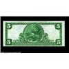 Image 2 : Cleveland, OH - $5 1902 Plain Back Fr. 607 Brotherhood of Locomotive Engineers Co-Operative NB of Cl
