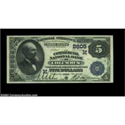 Columbus, OH - $5 1882 Date Back Fr. 537 Commercial NB of Columbus Ch. # (M)2605A high grade circula