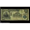 Image 1 : Tahlequah, OK - $10 1902 Plain Back Fr. 633 First NB of Tahlequah Ch. # 5478A scarce Cherokee County