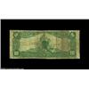 Image 2 : Tahlequah, OK - $10 1902 Plain Back Fr. 633 First NB of Tahlequah Ch. # 5478A scarce Cherokee County