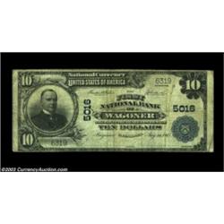 Wagoner, OK - $10 1902 Plain Back Fr. 632 The First NB Ch. # 5016Although available in small size, t