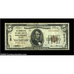 Hillsboro, OR - $5 1929 Ty. 1 Commercial NB of Hillsboro Ch. # 9917A scarce note from this bank's se