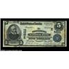 Image 1 : Bloomsburg, PA - $5 1902 Plain Back Fr. 606 The Bloomsburg NB Ch. # (E)5211Large notes only from thi