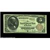 Image 1 : Du Bois, PA - $5 1882 Brown Back Fr. 474 The Deposit NB Ch. # 5019A most unusual layout lacking the.