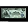 Image 1 : Harrisburg, PA - $10 1902 Plain Back Fr. 624 The Harrisburg NB Ch. # 580A considerably above average