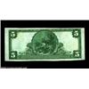Image 2 : Mount Union, PA - $5 1902 Plain Back Fr. 598 First NB of Mount Union Ch. # 6411A remarkably well-pre