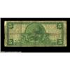 Image 2 : Pittsburgh, PA - $5 1902 Plain Back Fr. 598 Mellon NB of Pittsburgh Ch. # 6301Very Good, with a doub