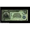Image 1 : Reading, PA - $10 1902 Plain Back Fr. 628 Keystone NB of Reading Ch. # (E)1875A lovely Extremely Fin