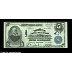 Scranton, PA - $10 1902 Plain Back Fr. 627 The Traders NB Ch. # 4183A high grade example which appea