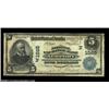 Image 1 : Newport, RI - $5 1902 Plain Back Fr. 599 N Exchange B of Newport Ch. # 1565Dark stamped signatures e