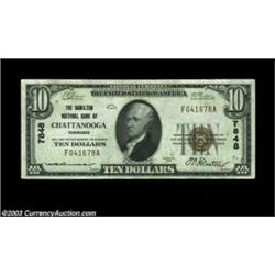 Chattanooga, TN - $10 1929 Ty. 1 Hamilton NB of Chattanooga Ch. # 7848Crisp Uncirculated, fully new.