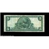 Image 2 : Elizabethton, TN - $5 1902 Plain Back Fr. 606 Holston NB of Elizabethton Ch. # (S)10976This scarce C