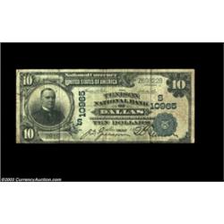 Dallas, TX - $5 1902 Plain Back Fr. 606 The Tenison NB Ch. # (S)10965A very scarce private name Dall