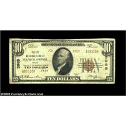 Sulphur Springs, TX - $10 1929 Ty. 2 City NB of Sulphur Springs Ch. # 3989A second example from here