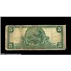 Image 2 : Tyler, TX - $5 1902 Plain Back Fr. 607 Citizens NB of Tyler Ch. # 5343A well-worn example with some.