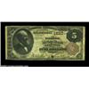 Image 1 : Staunton, VA - $5 1882 Brown Back Fr. 469 The National Valley Bank Ch. # 1620A very scarce early not