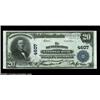 Image 1 : Huntington, WV - $20 1902 Plain Back Fr. 654 The Huntington NB Ch. # 4607A beautifully printed examp