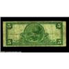 Image 2 : Montgomery, WV - $5 1902 Plain Back Fr. 601 Merchants NB of Montgomery Ch. # 9740Just five large siz