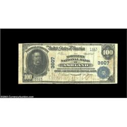 Ashland, WI - $100 1902 Plain Back Fr. 700 The Northern NB Ch. # 3607A rare Wisconsin high denominat