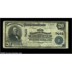 Beaver Dam, WI - $20 1902 Plain Back Fr. 650 The Old NB Ch. # 7462A tougher bank in large size, with