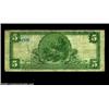 Image 2 : Burlington, WI - $5 1902 Plain Back Fr. 607 The Burlington NB Ch. # 11783Common in small size, but n