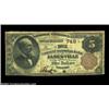 Image 1 : Janesville, WI - $5 1882 Brown Back Fr. 467 The Rock County NB Ch. # 749Only Very Good, but with a k