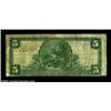 Image 2 : Marion, WI - $5 1902 Plain Back Fr. 609 The First NB Ch. # 12286A scarce bank with only four large e