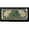 Image 2 : Niagara, WI - $5 1902 Plain Back Fr. 606 The First NB Ch. # (M)11051They don't get much scarcer than
