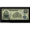 Image 1 : Oshkosh, WI - $5, $10 1902 Plain Backs Fr. 600, 626 The City NB Ch. # (M)9347Two pieces, the $5 Fine