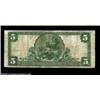 Image 2 : Park Falls, WI - $5 1902 Plain Back Fr. 605 The First NB Ch. # 10489The first of a pair of large not